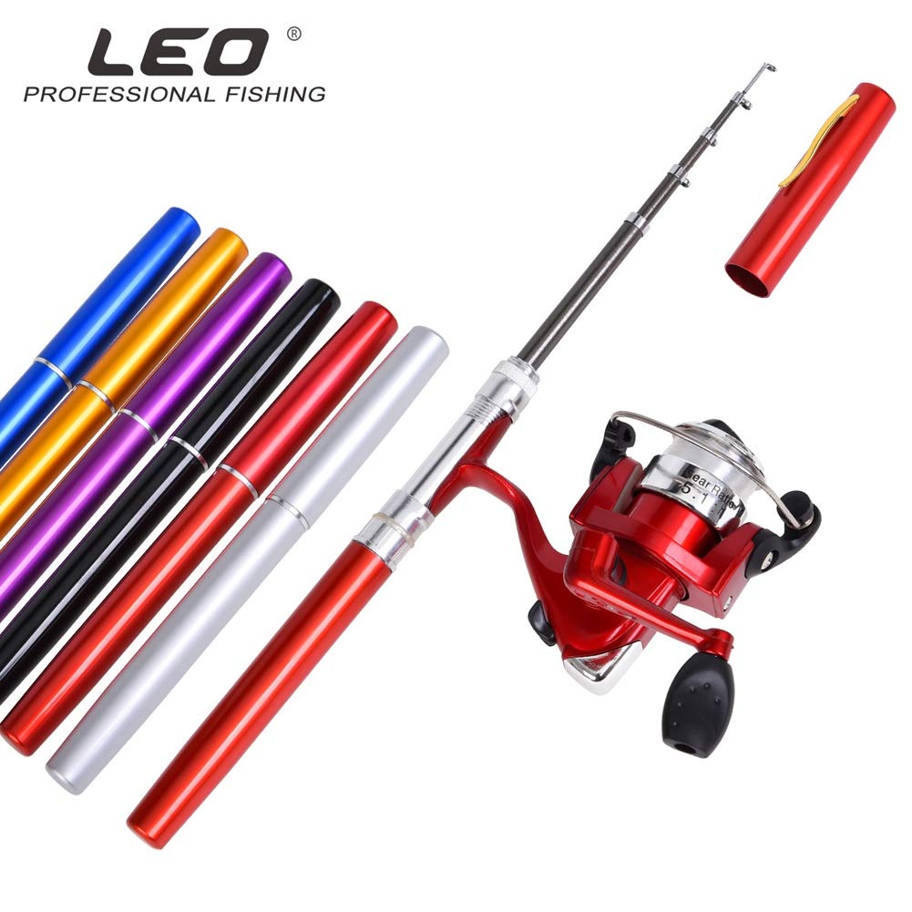 Evenden Lot de 2 stylos de type canne à pêche - Sac de pêche à la glace - Outil de pêche C
