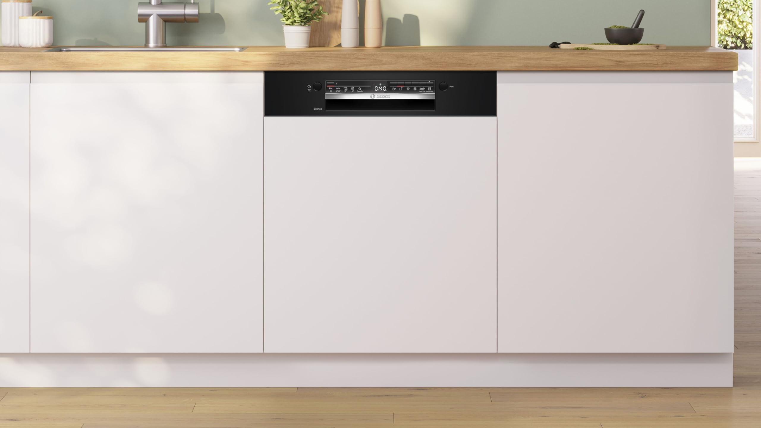 Bosch SMI2HTB06E Lave-vaisselle encastrable 60 cm Noir