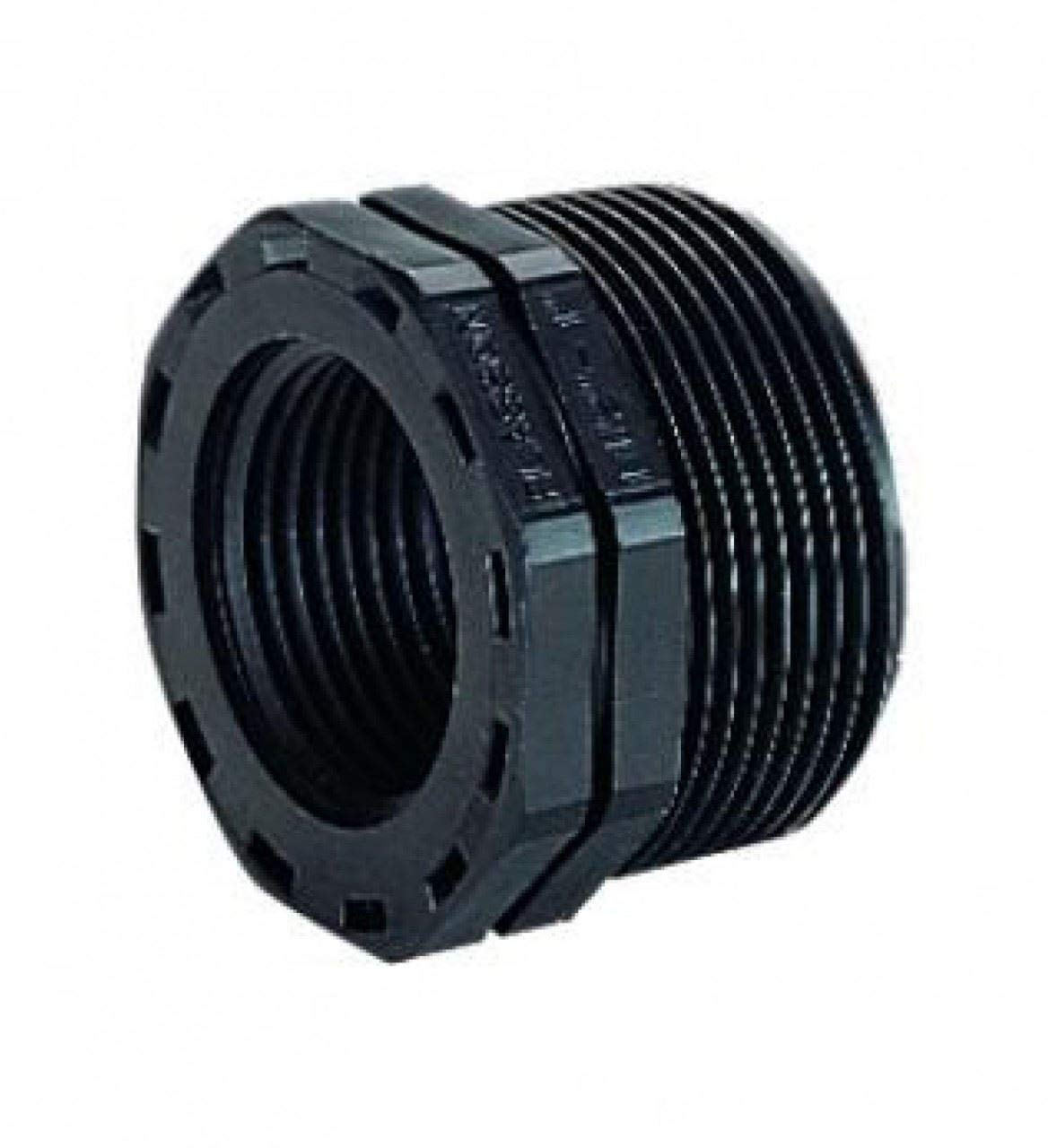 PACK OF 2 - PLASSON 1" x 3/4" BSP Reducing Bush - 5027