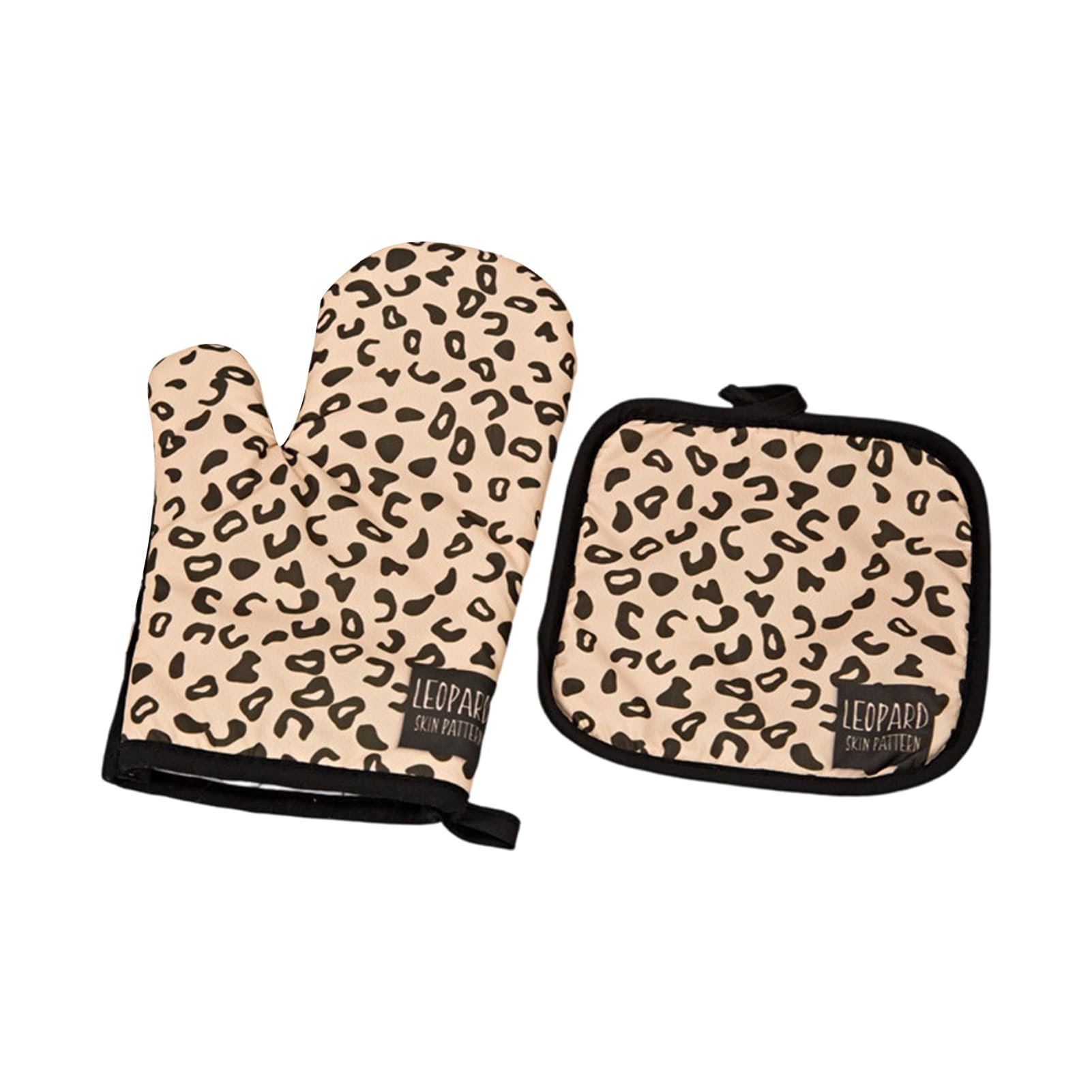 KIXZSAZ Microwave Oven Gloves High-temperature Resistant Ensuring Safety While Baking And Convenient Storage Options With Mat High-temperature Resistant, H049
