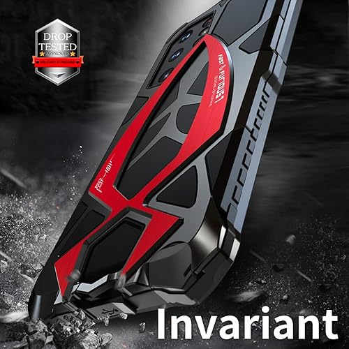 Miniatura 36 de Funda Samsung Galaxy S22 Ultra 5G de protección de grado militar de 360 grados, a prueba de golpes, inastillable, metal y silicona integrados, Nior