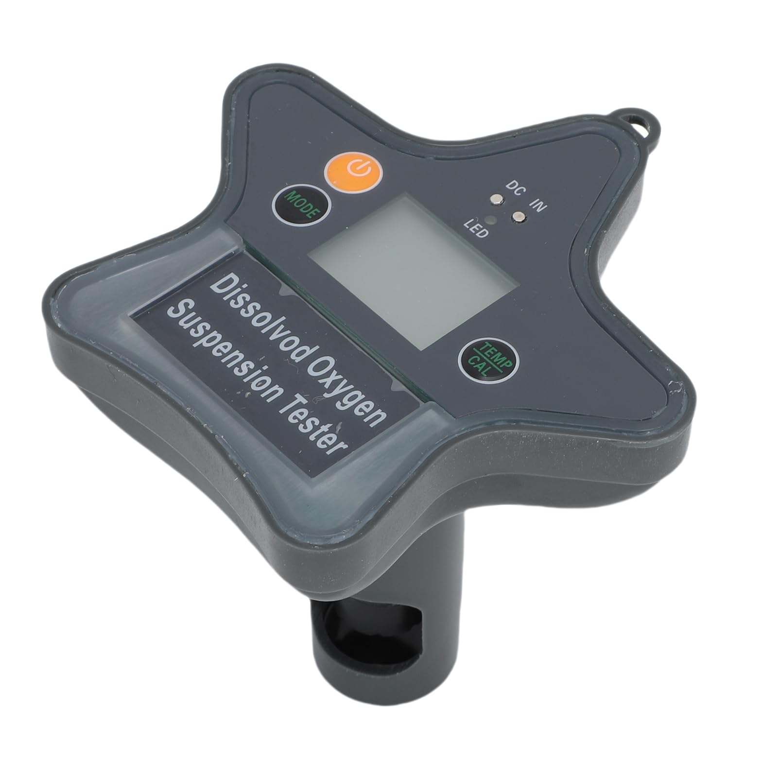 SIXRUN DO Tester di Ossigeno Disciolto Misuratore di qualità dell'acqua Bluetooth ABS 2 in 1 Design Impermeabile Galleggiante da 0 a 20 Mg L da 32 a 122 Fahrenheit per Acquari Laboratori Idroponici