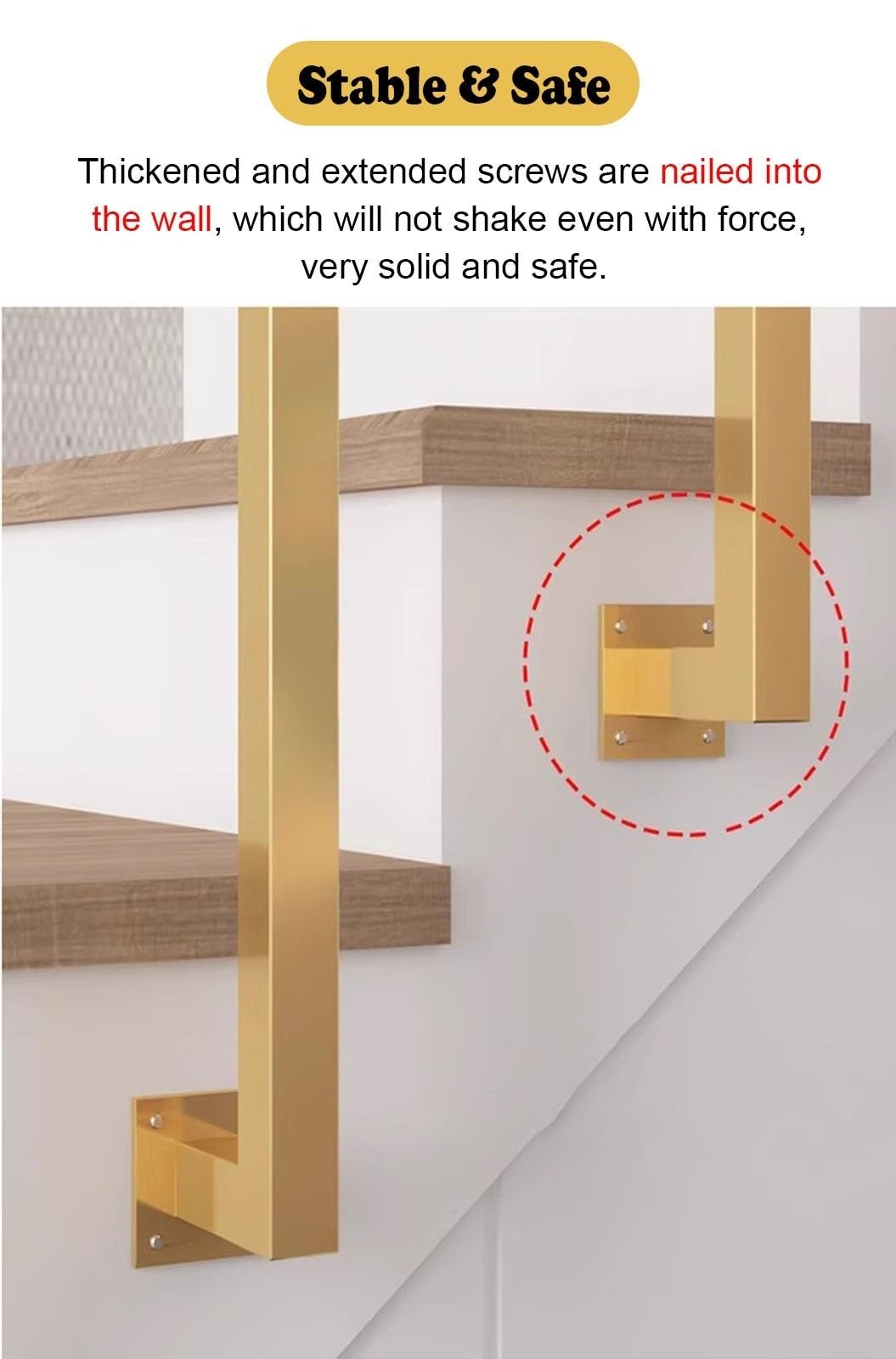 Balaustre in ferro battuto personalizzabili per scale a livello e pendenza, 70 cm, montaggio laterale, elegante e design, perfetto per la ristrutturazione della casa