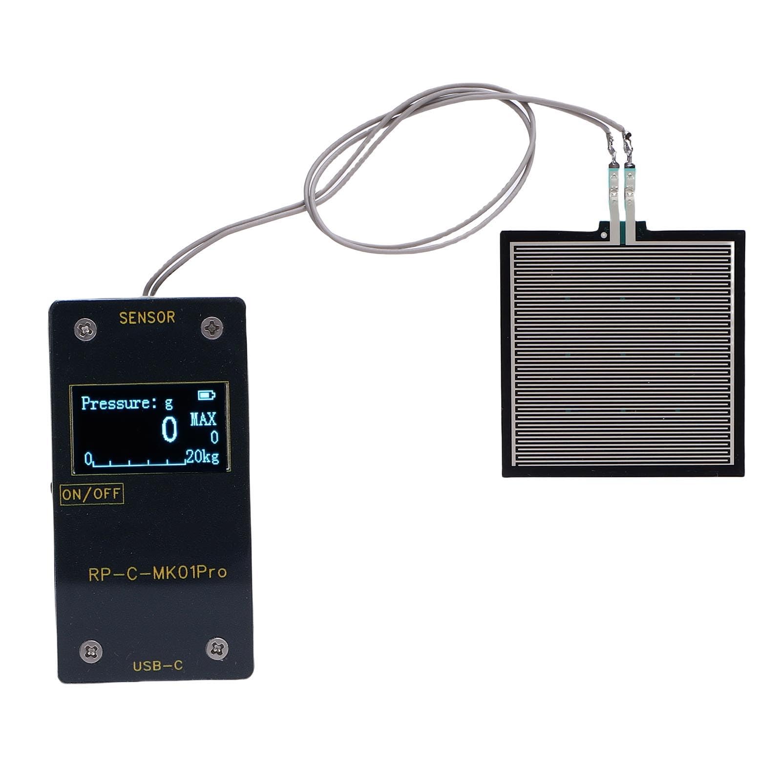 Alomejor Drucksensor Anzeigemodul 20kg Kapazität