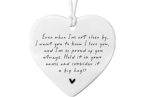Big Sister Christmas Ornament 2023 Heart Ceramic Ornament Sister Gift to My...