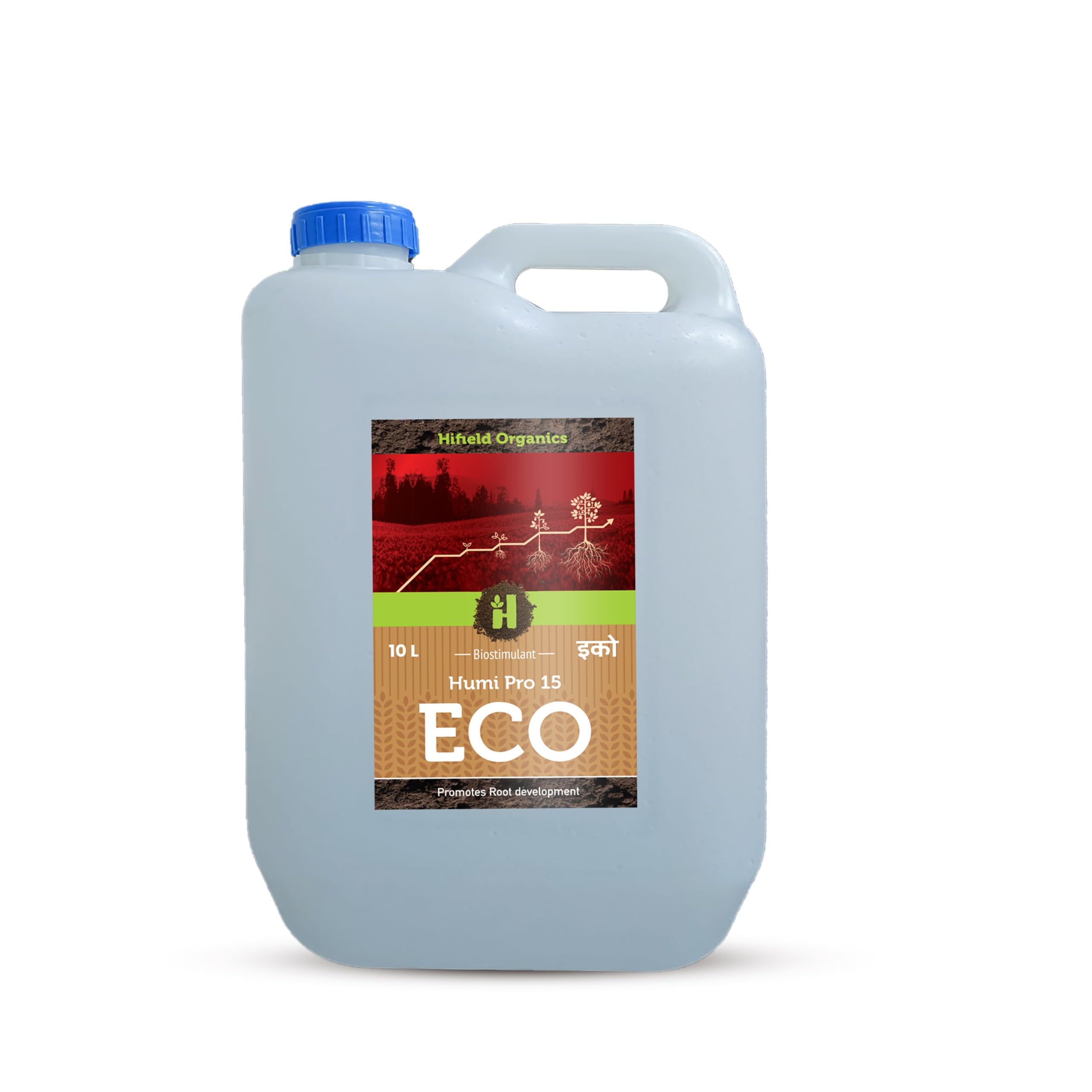 Humic Eco Advanced Humic & Fulvic Acid Solution for White Root Growth, Shoot Development, and Enhanced Plant Vitality (Qty-10 Litre)-image-4