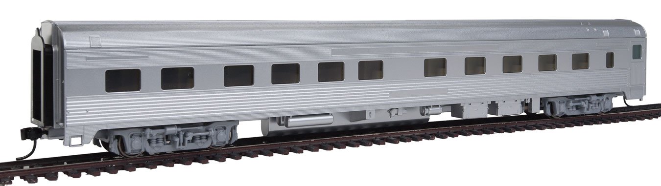 85' Budd 10-6 Sleeper - Ready to Run -- Painted, Unlettered (silver)