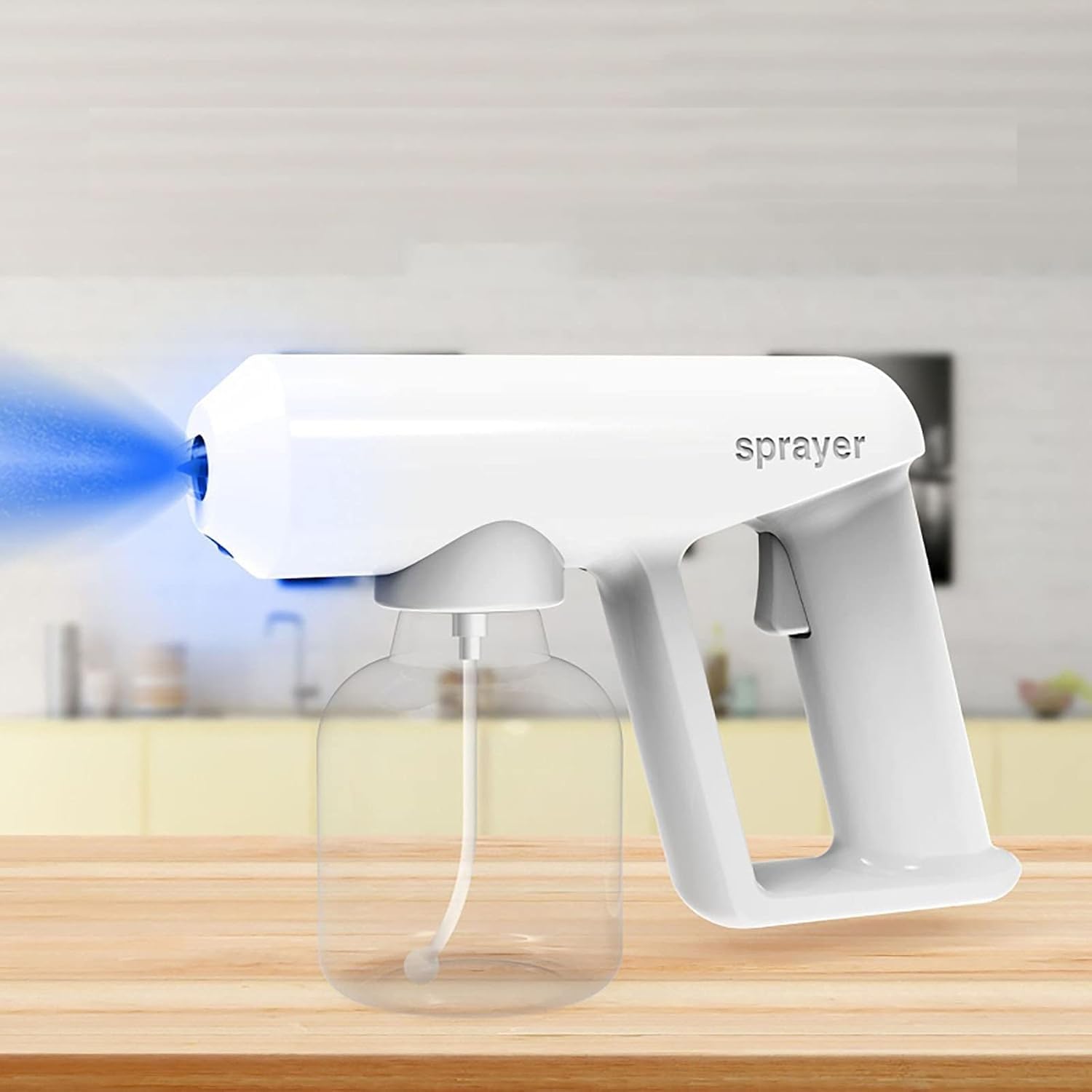 Istara Nano Steam Spray Gun Fogger - 300ml Disinfection Sprayer Atomization Water Steamer for Home, Office, Vehicle, Garden - Electric Sanitizer Spray Machine