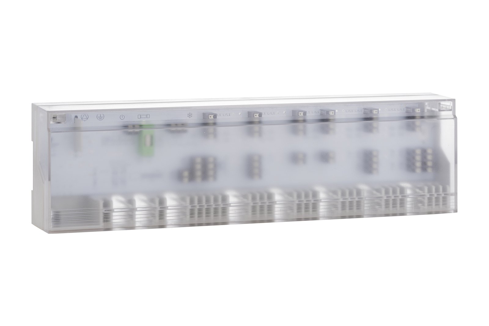 Möhlenhoff Alpha-Basis direct 230V/24V Hochwertige Klemm-Einstellstange für 6 Thermostate und 15 Stellantriebe