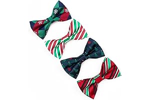4 PCS Men's Christmas Bow Ties