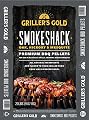 Griller's Gold Premium BBQ Pellets - Oak, Hickory, Mesquite Smokeshack Blend, 20 Pound Bag, All Natural Barbeque Smoker Pellets