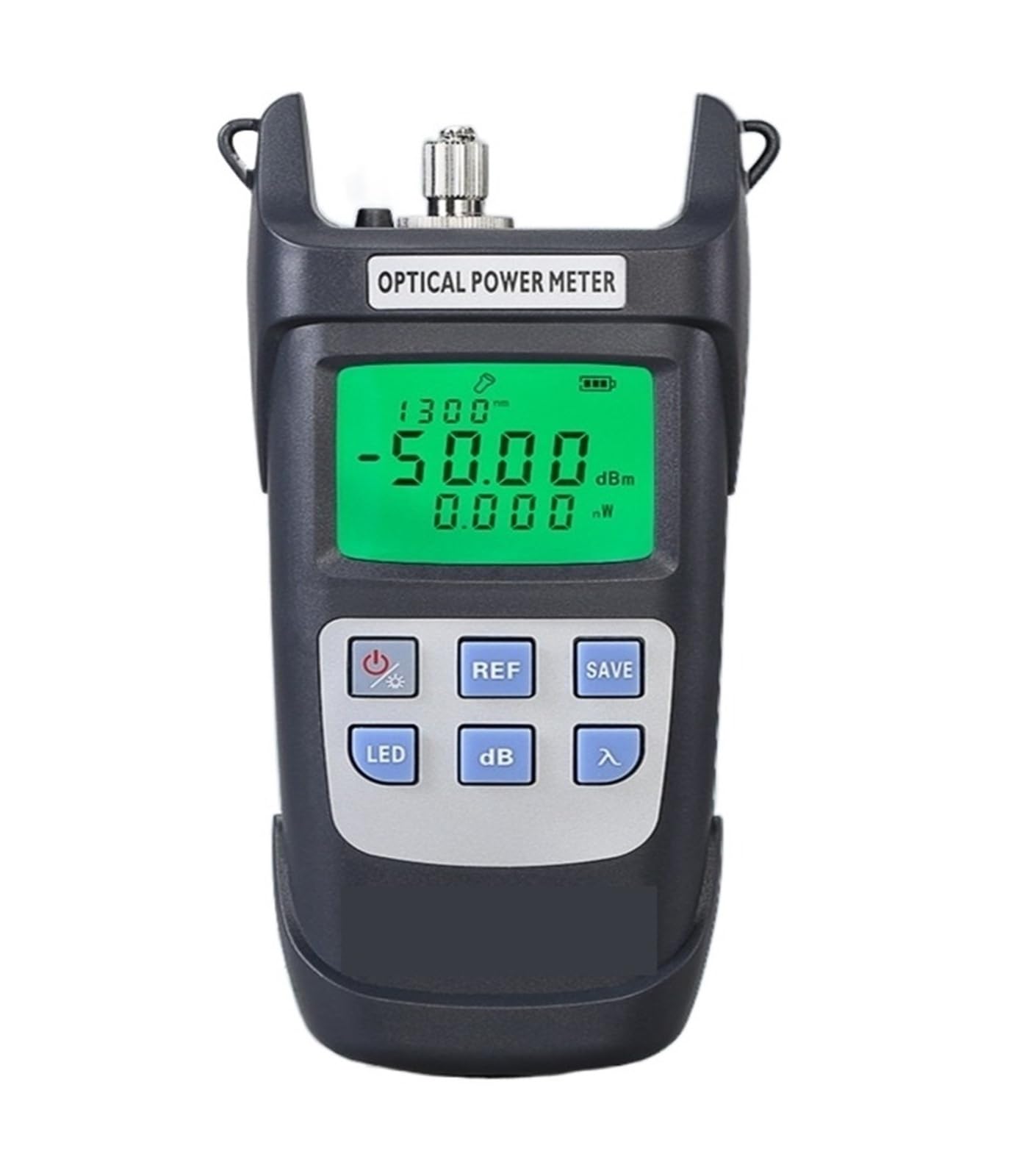 Dikkac Y510a And 20Mw Vfl Fiber Optic Cable Tester, Aua-Y510a Optical Power Meter(Opm -50 ~+26Dbm)&Visual Fault Locator(50/1/10/20/30Mw Vfl)，Ftth Fiber Tester Tool Kit (Optional)(Y510a And 20Mw Vfl)