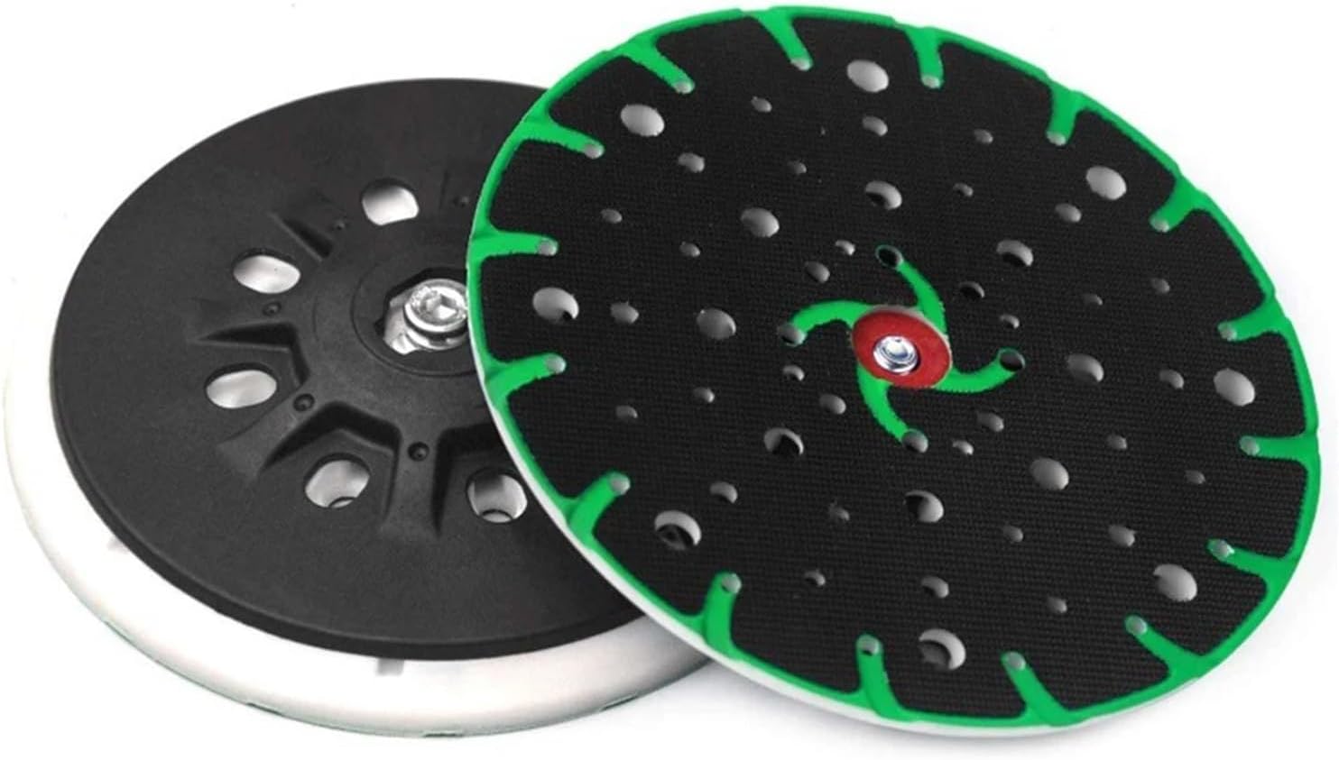 ZVHZQEMMT 6 Inch 150mm 17 Holes Grinding Disc for ETS 150/3 EQ 150/5 EQ Soft/Hard Sanding Pad Polishing Disc Lucky(Soft Sanding Pad)
