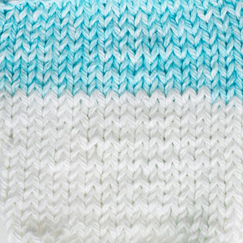 Image of Lily Sugar and Cream Cotton Yarn, Violet Stripes, 2 oz.