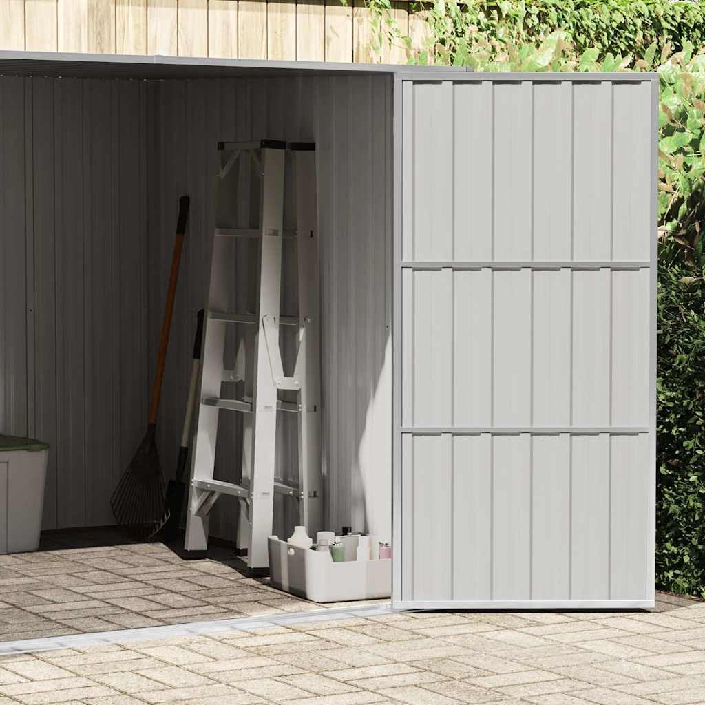 Abri de jardin 195x198x159 cm Acier galvanisé Vert Rangement extérieur