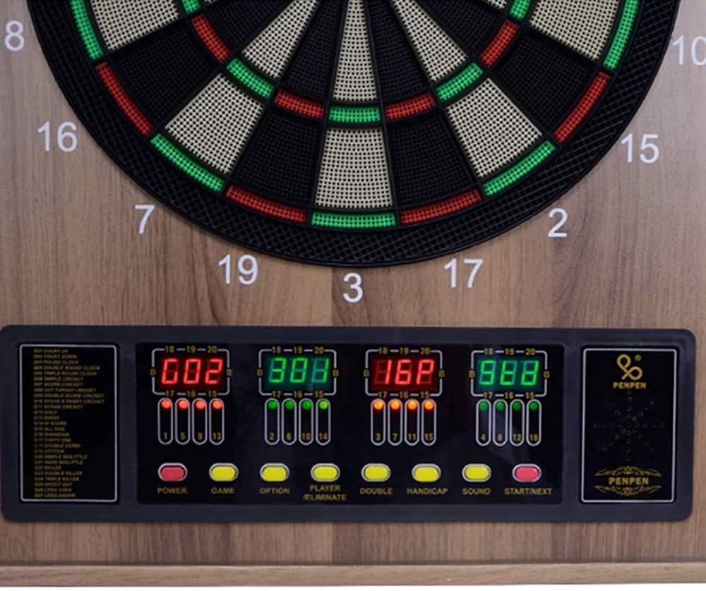 Amazon.co.jp: 電子ダーツボードダーツボード、ダブルウッド