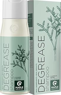 Sulfate Free Shampoo for Oily Hair - Clarifying Shampoo for Build Up with Purifying Essential Oils for Hair 295mL