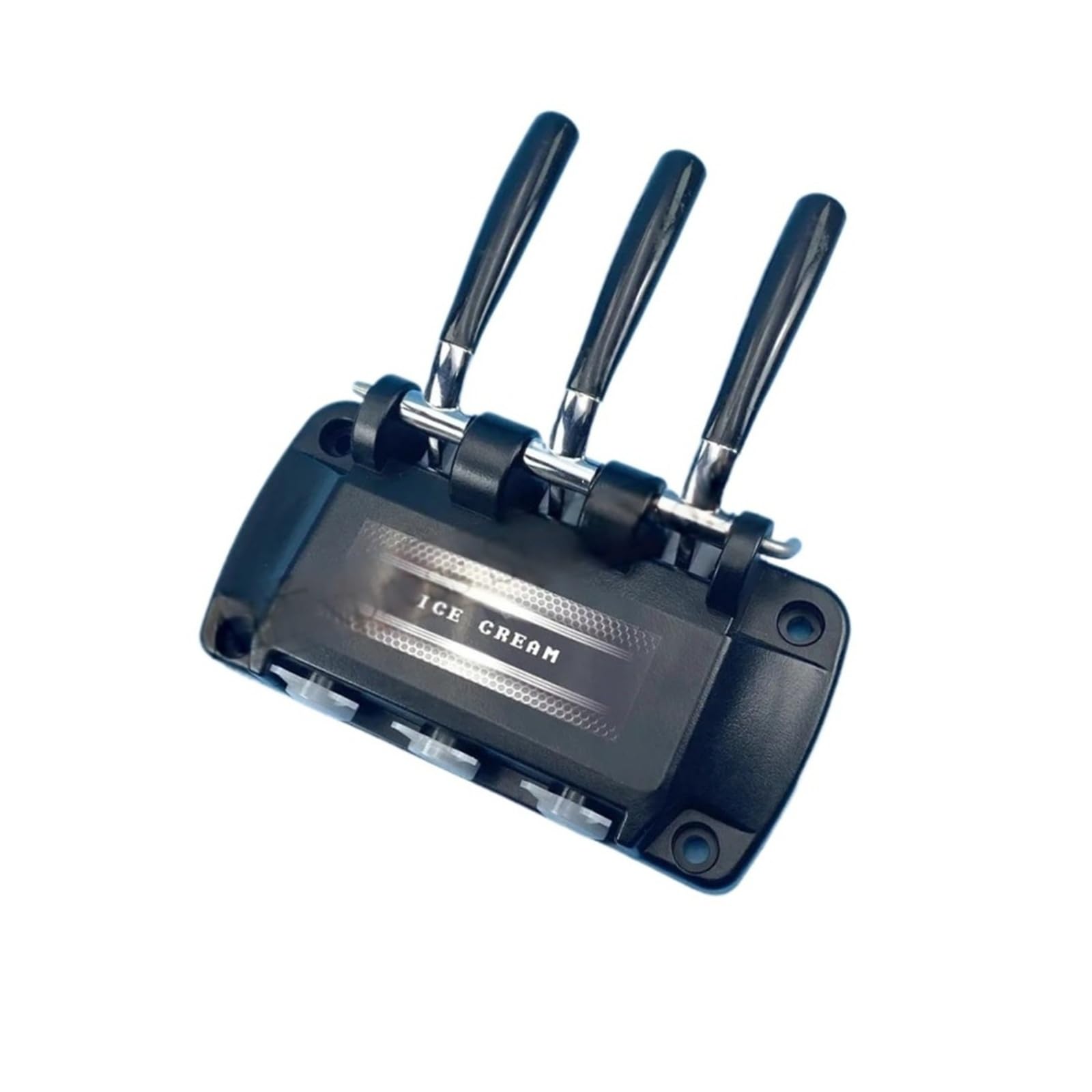 A Group Of Valve Door Front Panel Accessories Replacement Parts,Compatible With YKF826T Soft Serve Ice Cream Machines Fittings 3 Handles