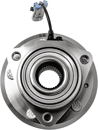 Miniatura 3 de 513276 Cojinete de rueda delantera y conjunto de cubo compatible con Chevy Equinox 2007-2009, 12-15 Captiva Sport 07-09 Po-ntiac Torrent, Su-zuki