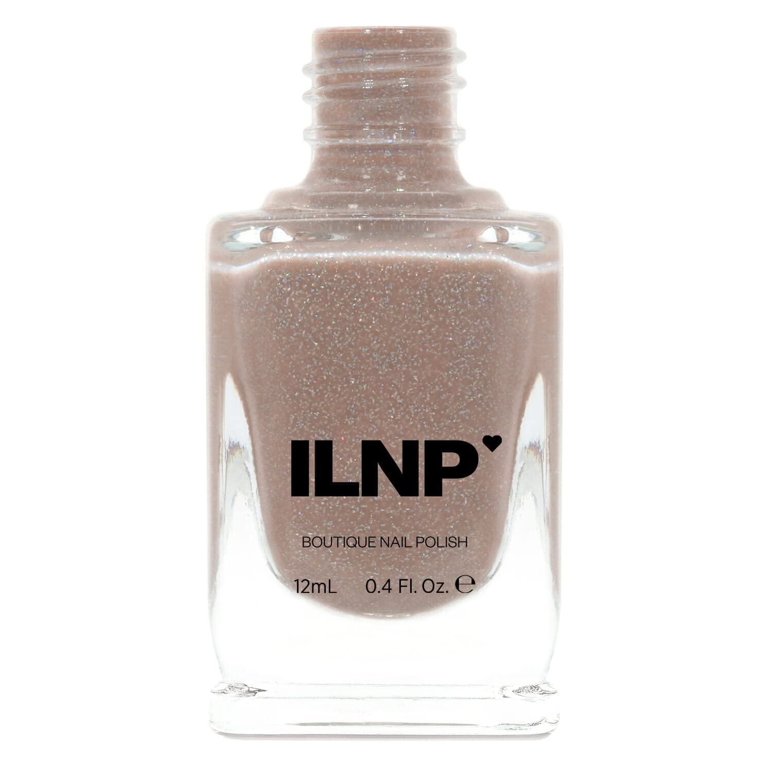 ILNP Toasted - Soft Beige Holographic Jelly Nail Polish