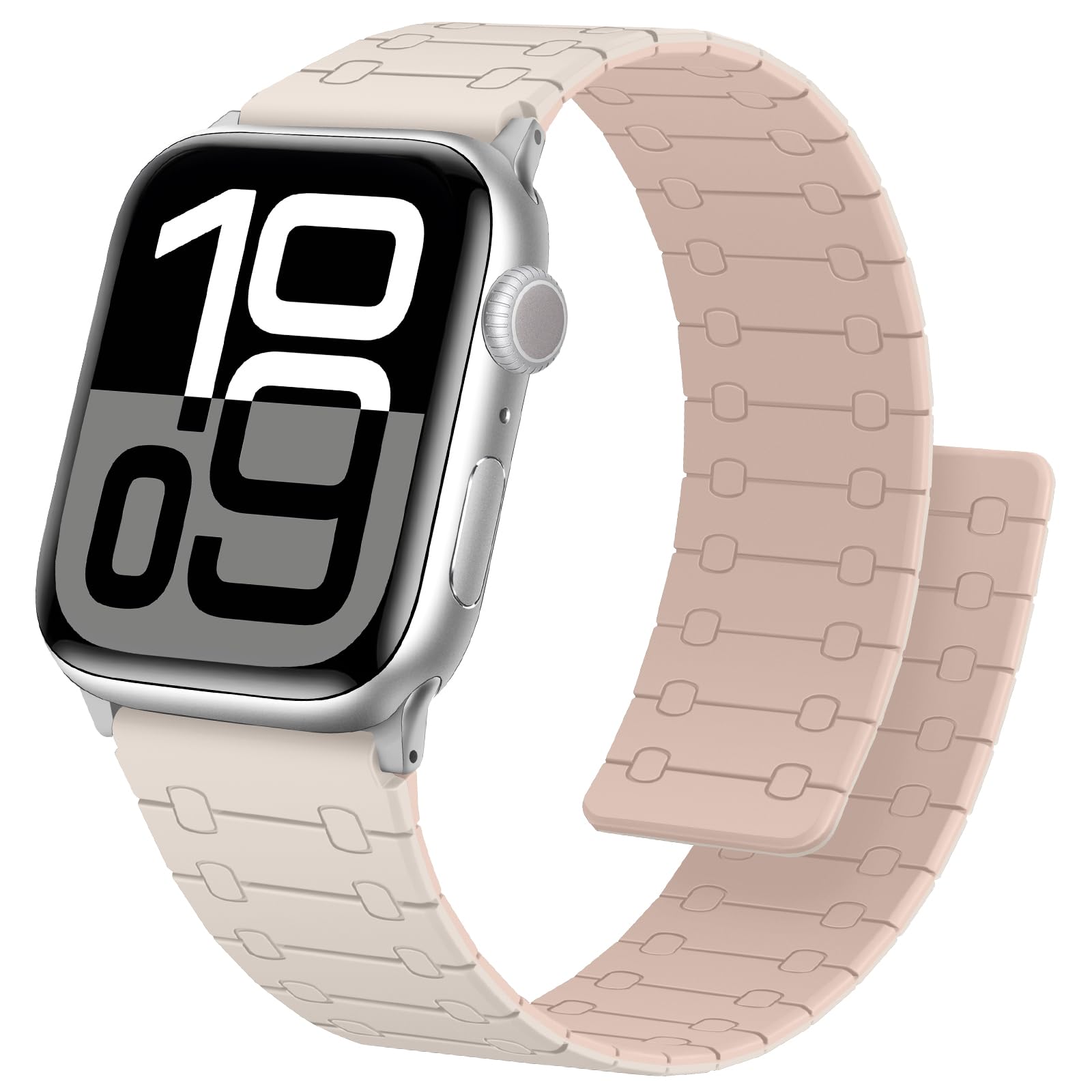Anlinser Compatible with Apple Watch Band 42mm 41mm 40mm 38mm for Women Men, Double Side Reversible Magnetic Strap for iWatch Series 11/10/9/8/7-1 SE