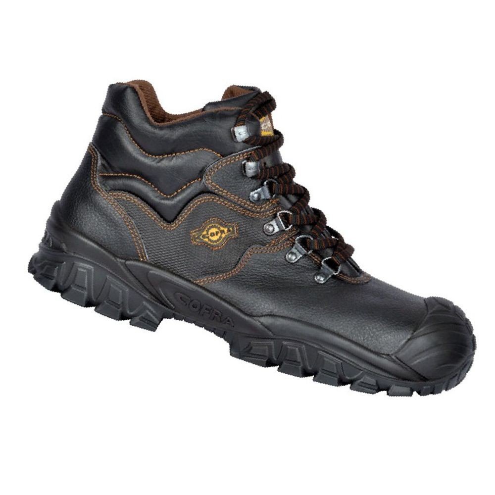 Stivaletto Cofra S3 New Reno K Bau, antistatico, suola Duo-​PU antiscivolo, nero, taglia 45