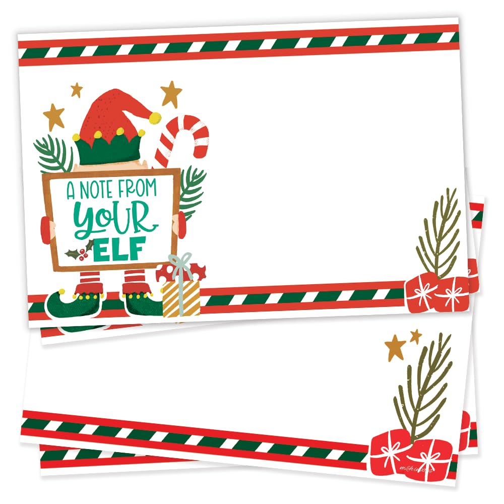 amazon-com-m-h-invites-christmas-elf-notes-to-kids-magical-elf-letters-for-kids-50-count-note-cards-from-your-elf-office-products for Free Printable Christmas Eve Box Label Template Amazon.com : m&h invites Christmas Elf Notes To Kids - Magical Elf Letters For Kids - 50 Count Note Cards From Your Elf : Office Products for Free Printable Christmas Eve Box Label Template