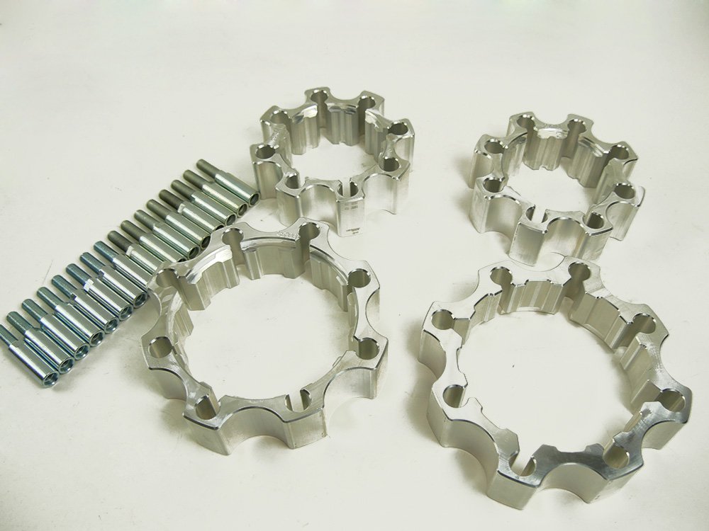 Spurplatten Ersatzteil für/kompatibel mit YFS 200 Blaster Spurverbreiterung Komplettset vorne und hinten