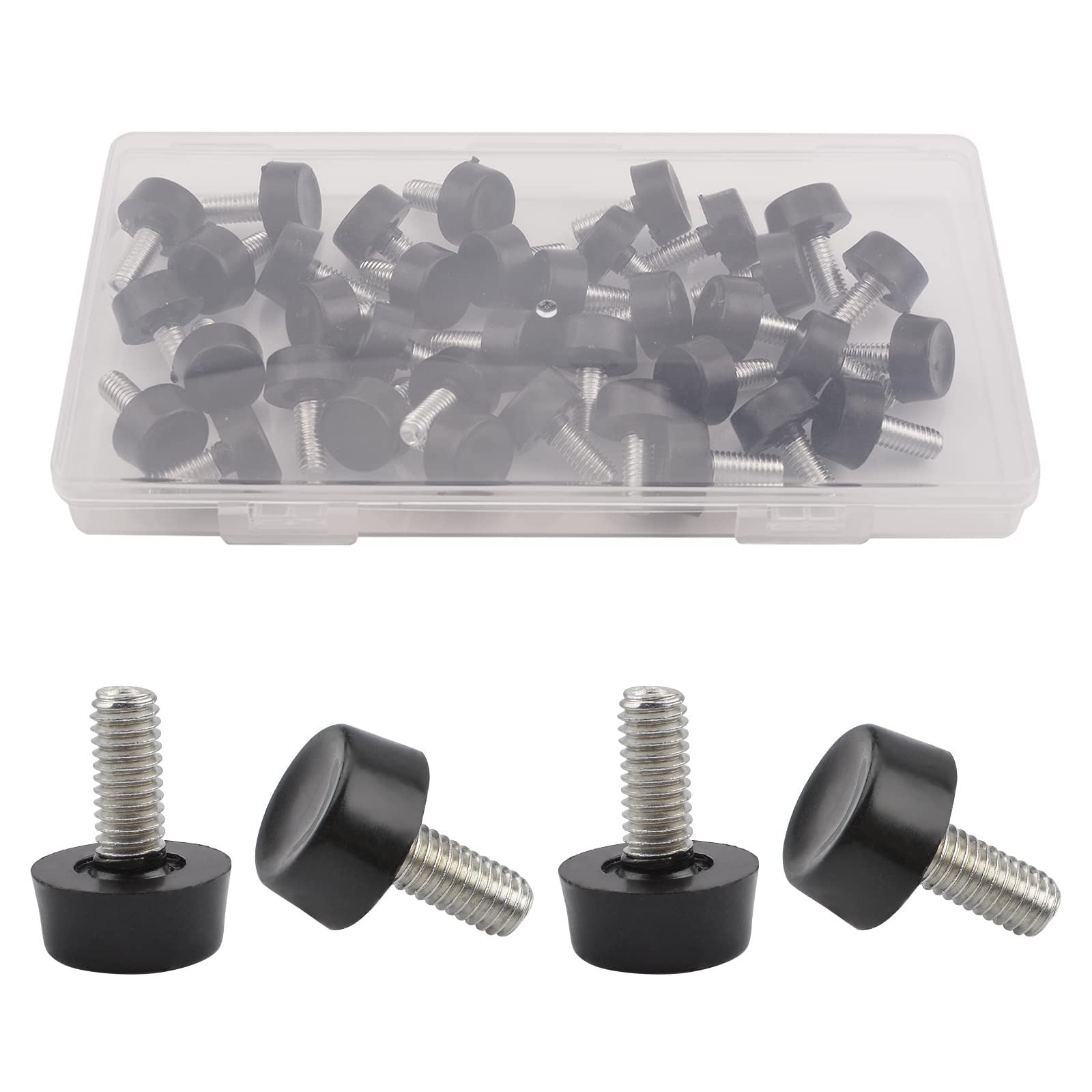 Buy MOROBOR M6 Screw in Adjustable Furniture Levelers ,25pcs Thread