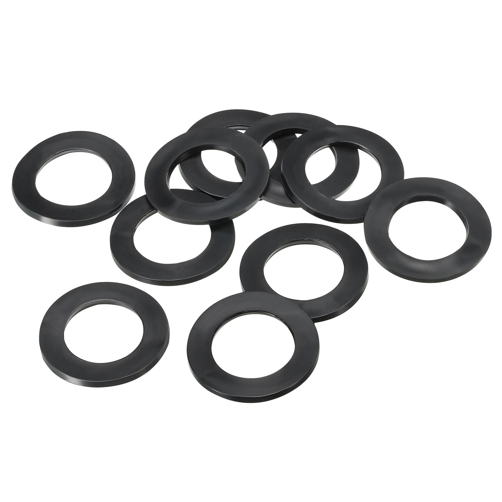 TOP-VIGOR 10Pcs Rubber Flat Washers