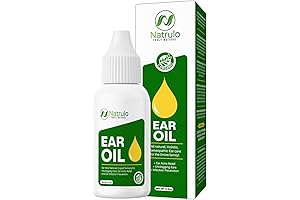 Organic Ear Oil for Ear Infection Kids Mullein Garlic Oil