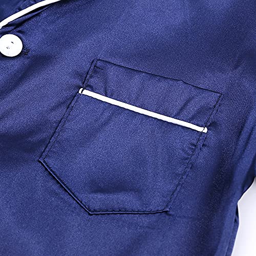 MYGBCPJS Little Boys Girls Cotton Pajamas Thermal Underwear Set Soft Warm Jammies PJS4