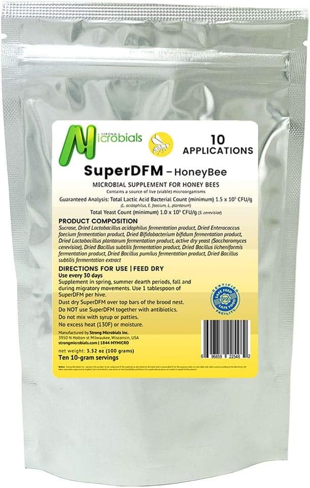 SuperDFM-Honeybee, Probiotic Supplement, 10 Applications