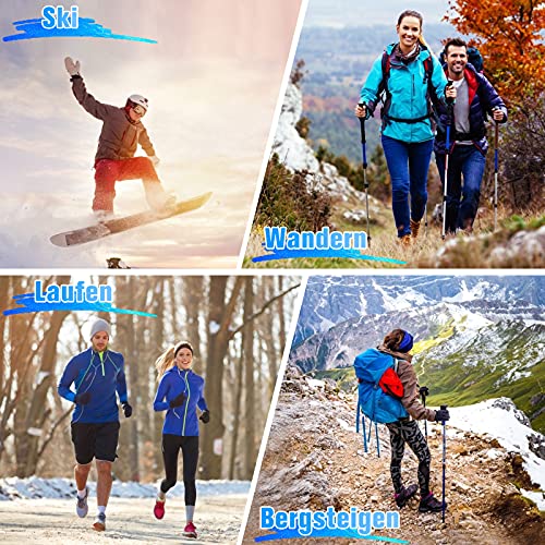 HASAGEI Wintermütze Atmungsaktiv Strickmütze Winter Thermo Mütze Weich Sportmütze Skimütze für Herren und Damen Outdoor