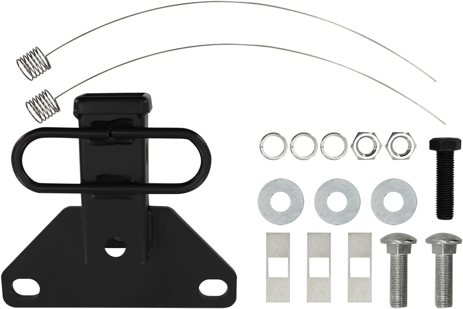 13434 Class 3 Trailer Hitch Receiver for 2020-2024 Jeep Gladiator JT, 2-Inch Tow Hitch with Anti-Rust Gloss Powder Coat, Compatible with Ball Mounts, Cargo Carriers, Bike Racks