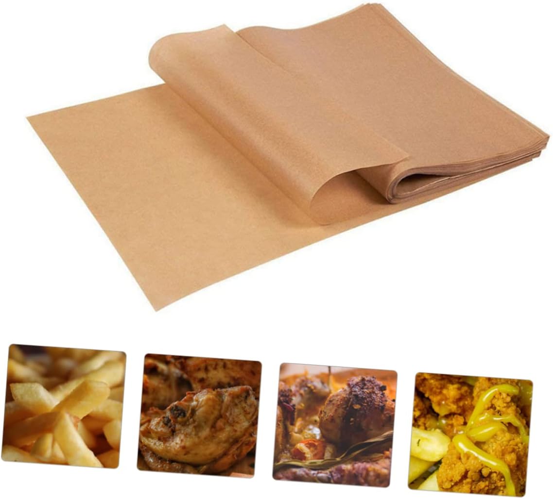 200pcs Baking Paper Liners Food Basket Paper for Air Fryer Baking Mats Oil Absorbing Parchment