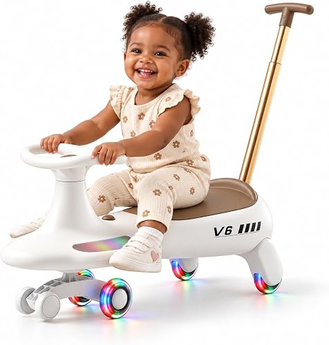 Ride-On Push Car for Toddlers with Adjustable Parent Handle