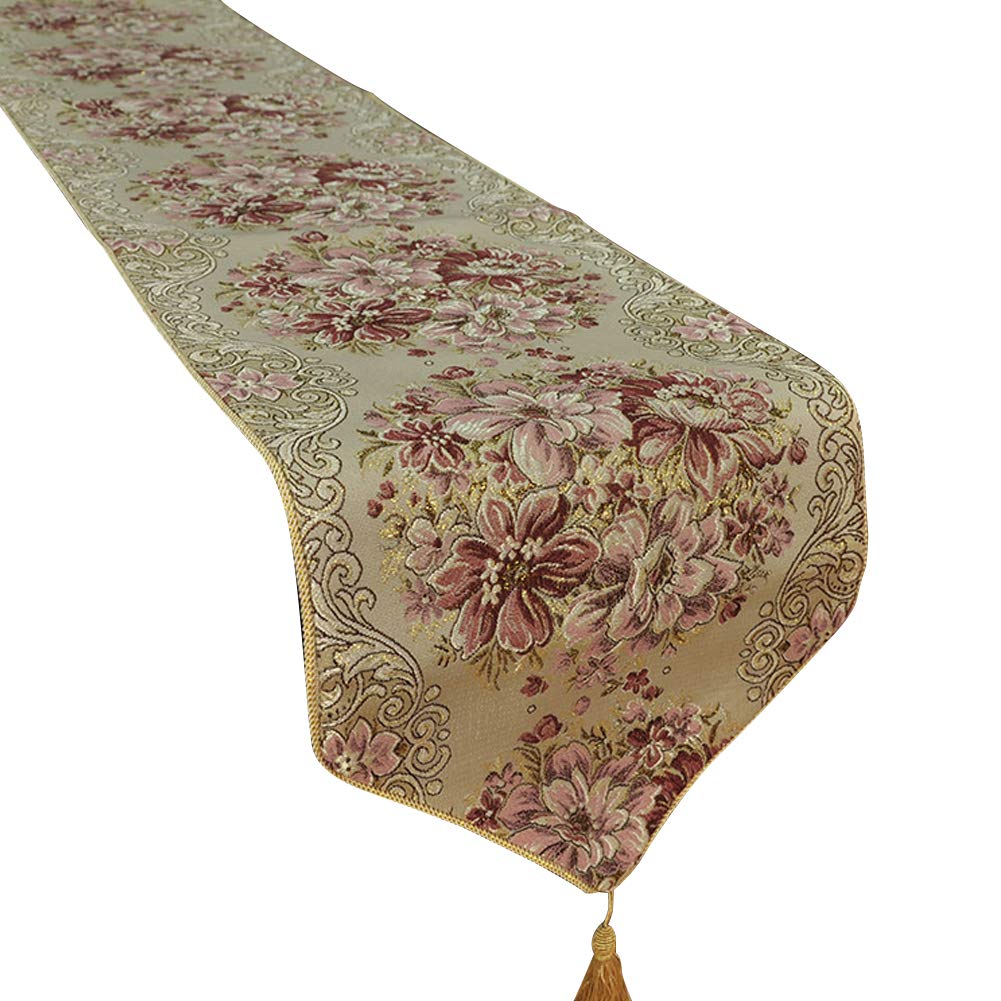 Chemin de table pour mariage et repas de Noël chic à la maison