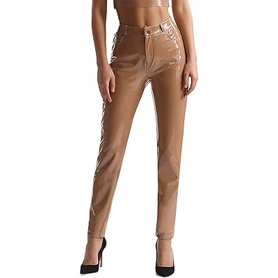 Брюки Commando Faux Patent Leather Five-Pocket Pants SLG72