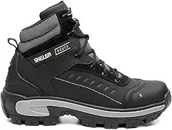 Bota Masculina Couro Nobre Original Com C.A 52083