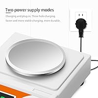 Vista 5 de Balanza analítica de precisión digital de laboratorio de alta precisión, 2.2 lbs x 0.00 oz, balanza electrónica de joyería, báscula de cocina