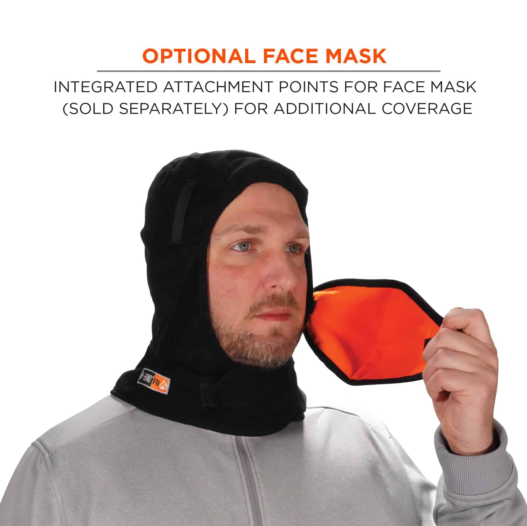 N-Ferno 16882 FR - Capucha para invierno, 2 capas