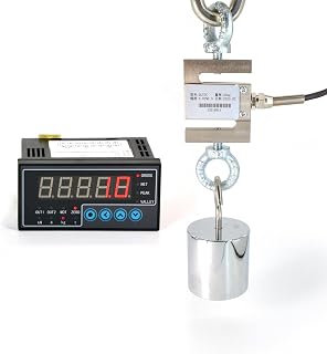 QLSensor S-Type Load Cell with Digital Indicator Display - 0-1000kg Tension Compression Sensor for Scales & Testing