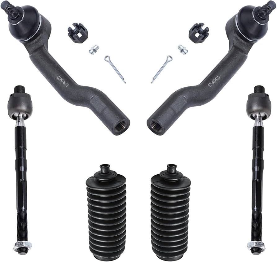 Amazon.com: Detroit Axle - 6pc Front Tie Rods Kit for 1999-2005