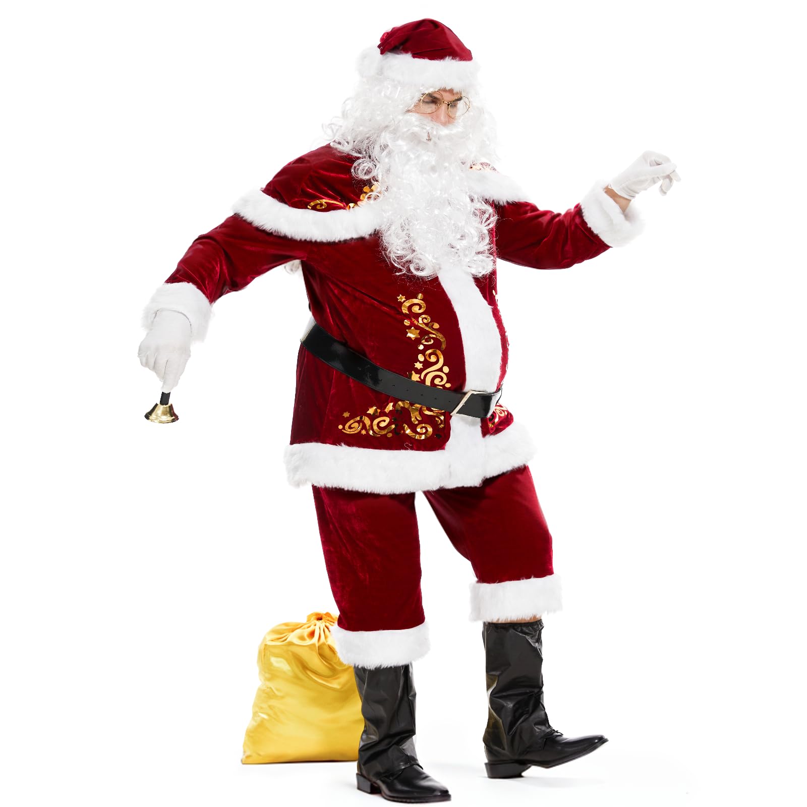 Costume Di Babbo Natale Adulto COSTUME BABBO NATALE ADULTO VESTITO