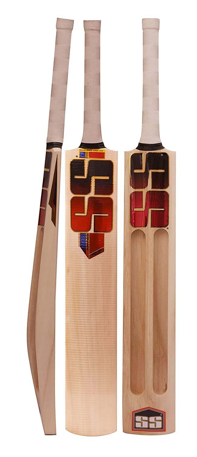 SS Soft PRO Player, Mazza da Cricket Unisex-Adult, Beige, Manico Corto