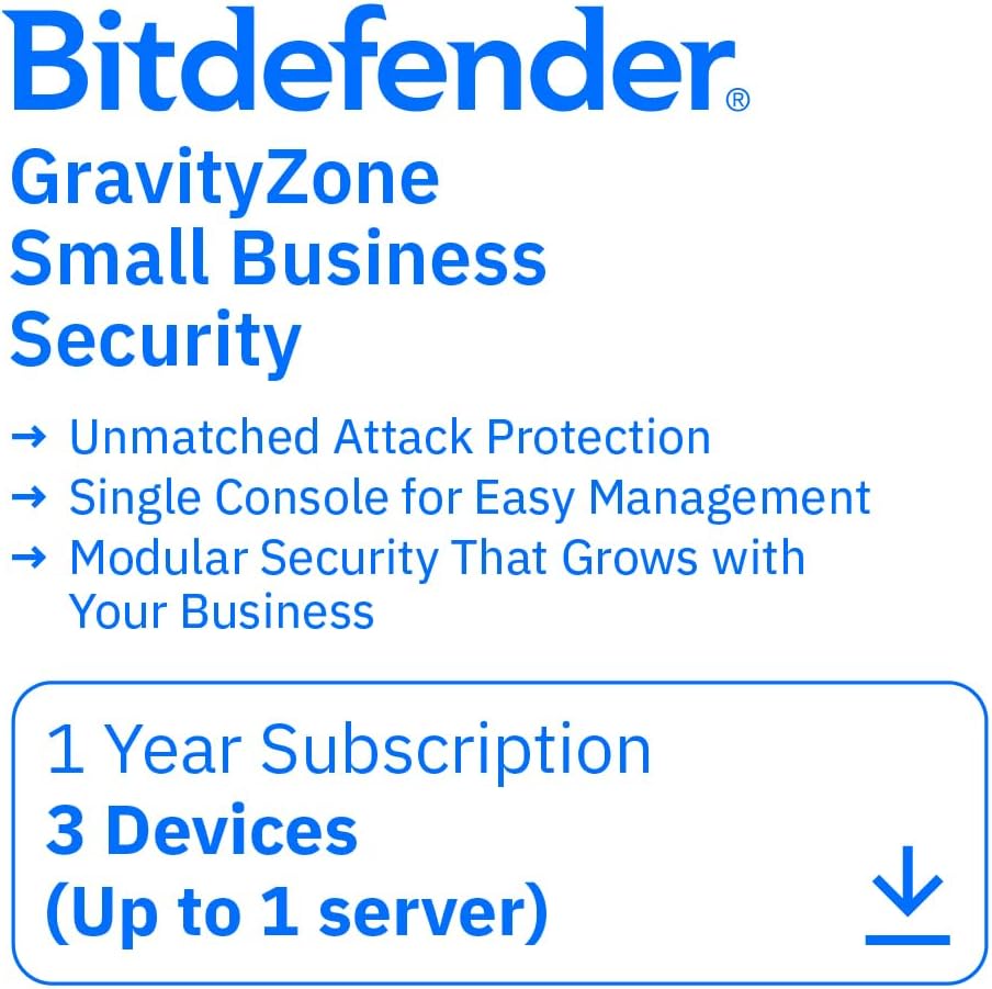 Bitdefender GravityZone Small Business Security – Online Code for PC/Mac