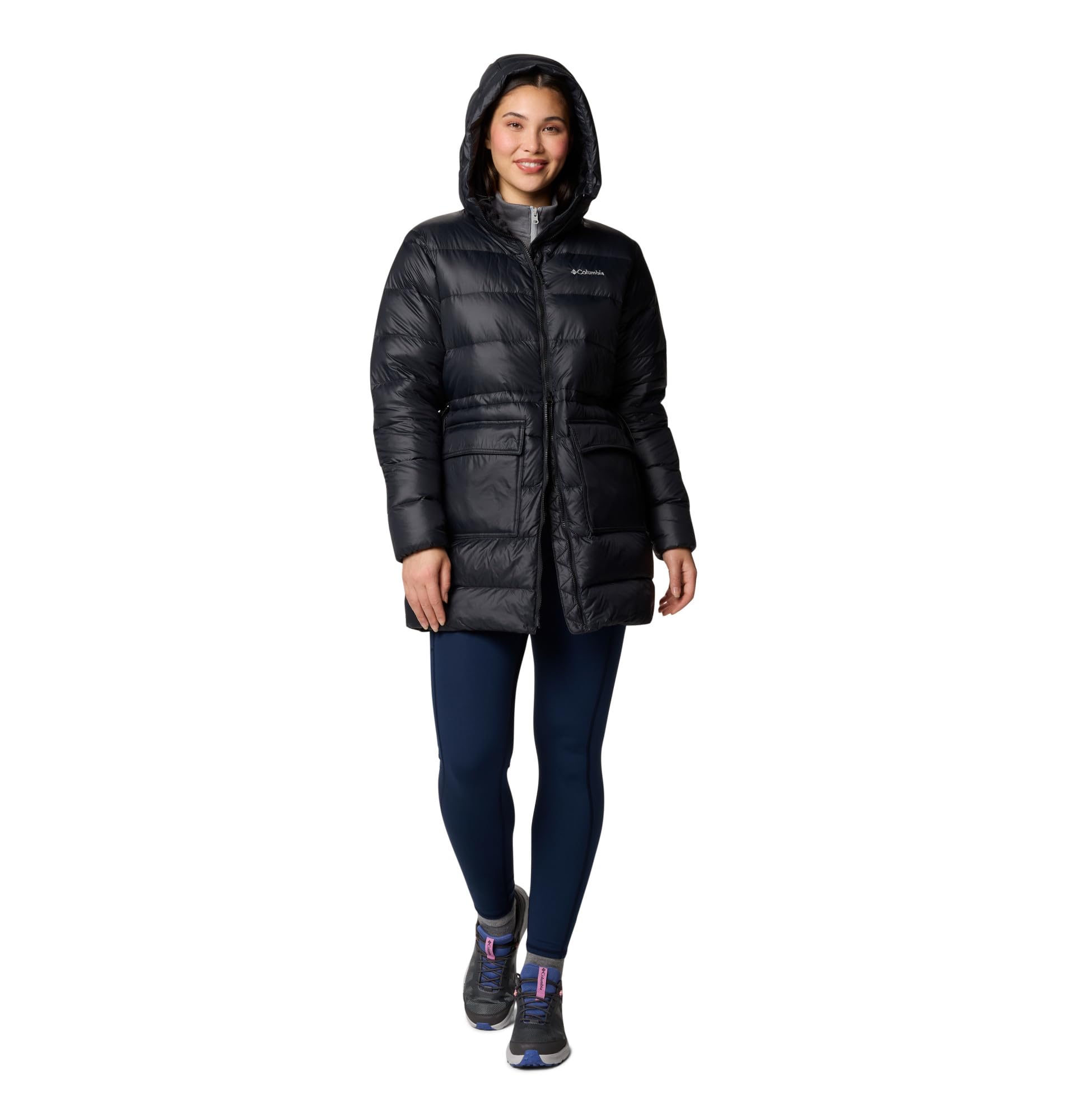 Columbia Damska kurtka puchowa Harmony Falls™ Mid Down z kapturem (1 szt.)