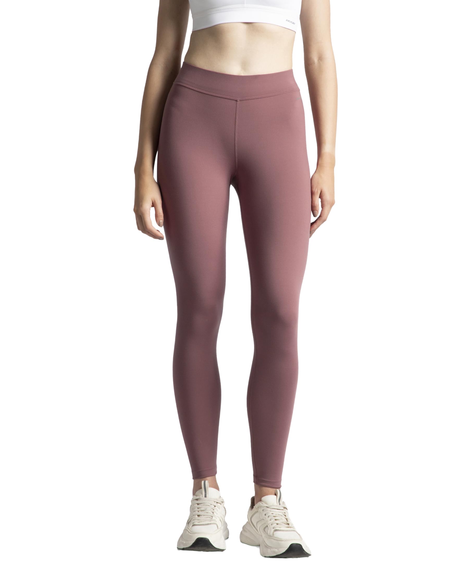 jockey MW20 Women's Microfiber Elastane Stretch Performance High Rise Active Wear Leggings with Broad Waistband and Stay Dry Technology-picture-33