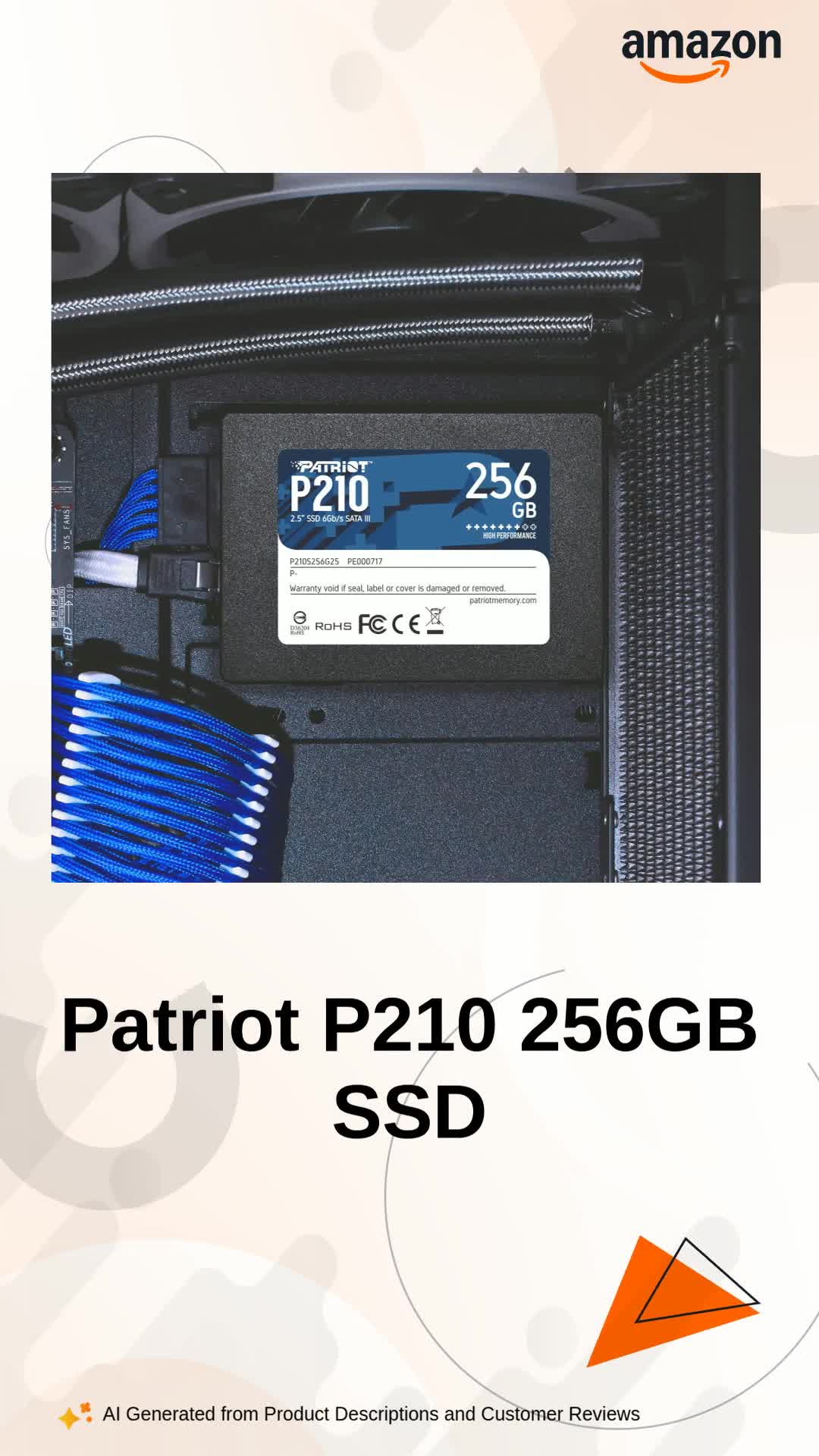 Patriot P210 2TB 2.5インチSSD SATA 未開封 Amazon.in: Buy Patriot Memory P210 SATA 3 256GB SSD 2.5 Inch